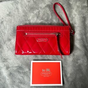 Coach wristlet